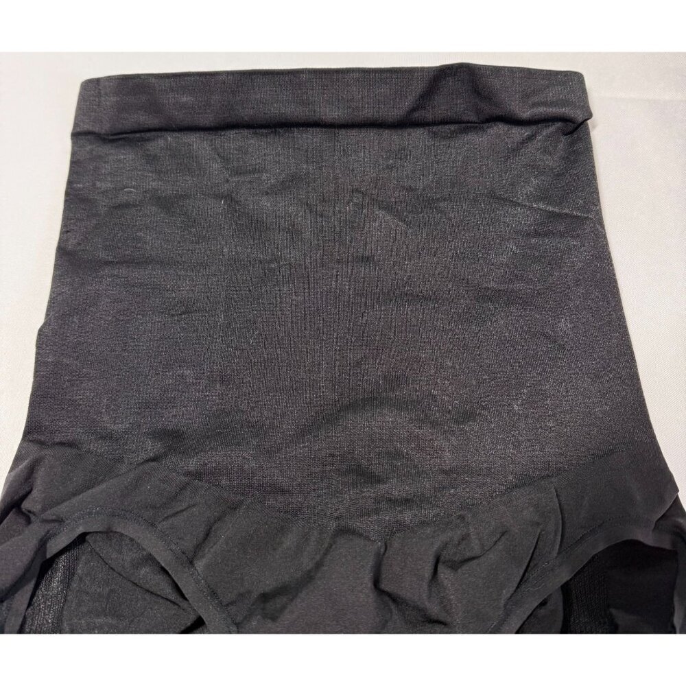 Madianform Womens High-Waisted Black Shapewear Briefs Medium - Picture 3 of 6